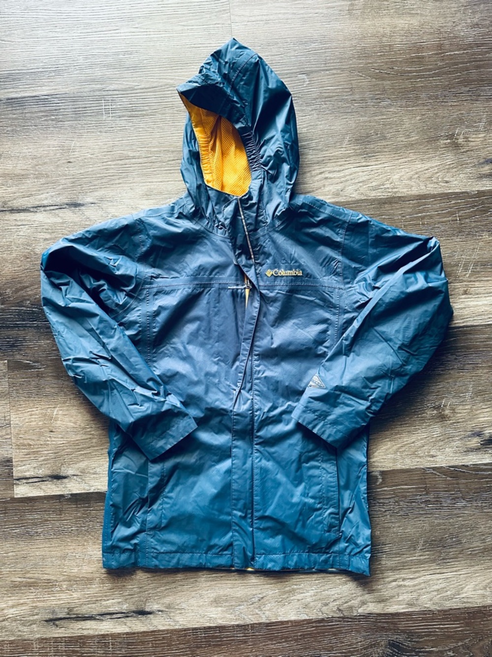 Columbia boys sz 10/12 rain coat